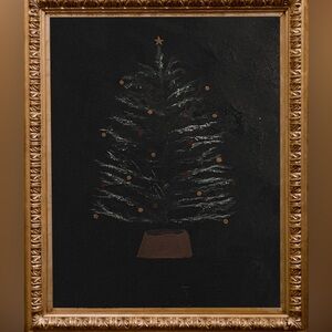 Christmas wall art handmade painting